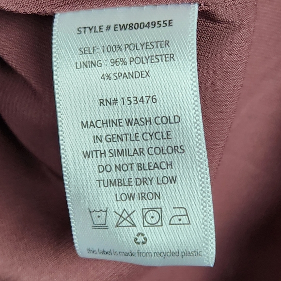 Evereve Cleo Floral Piff Long Sleeve Split Neck Blouse Top Fall Women's Size XS - Picture 11 of 11